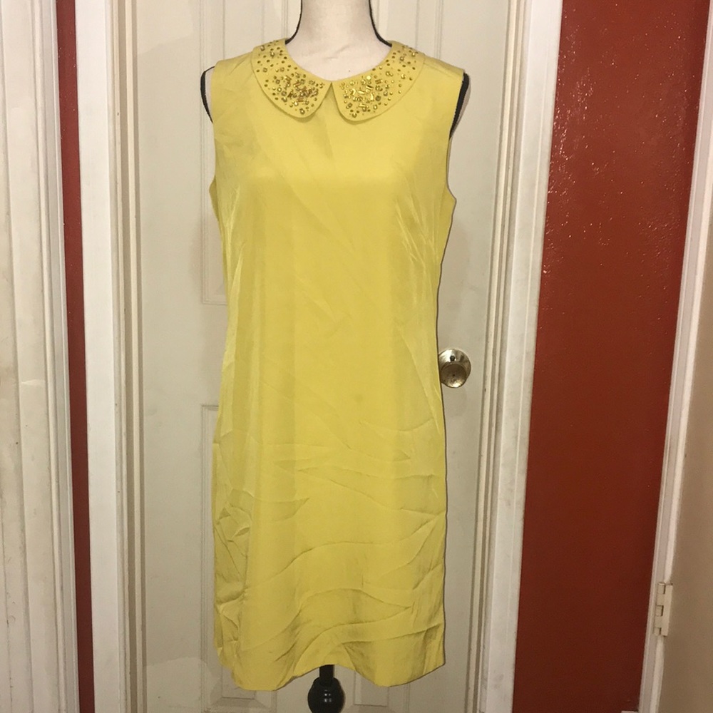Jewel collared dress